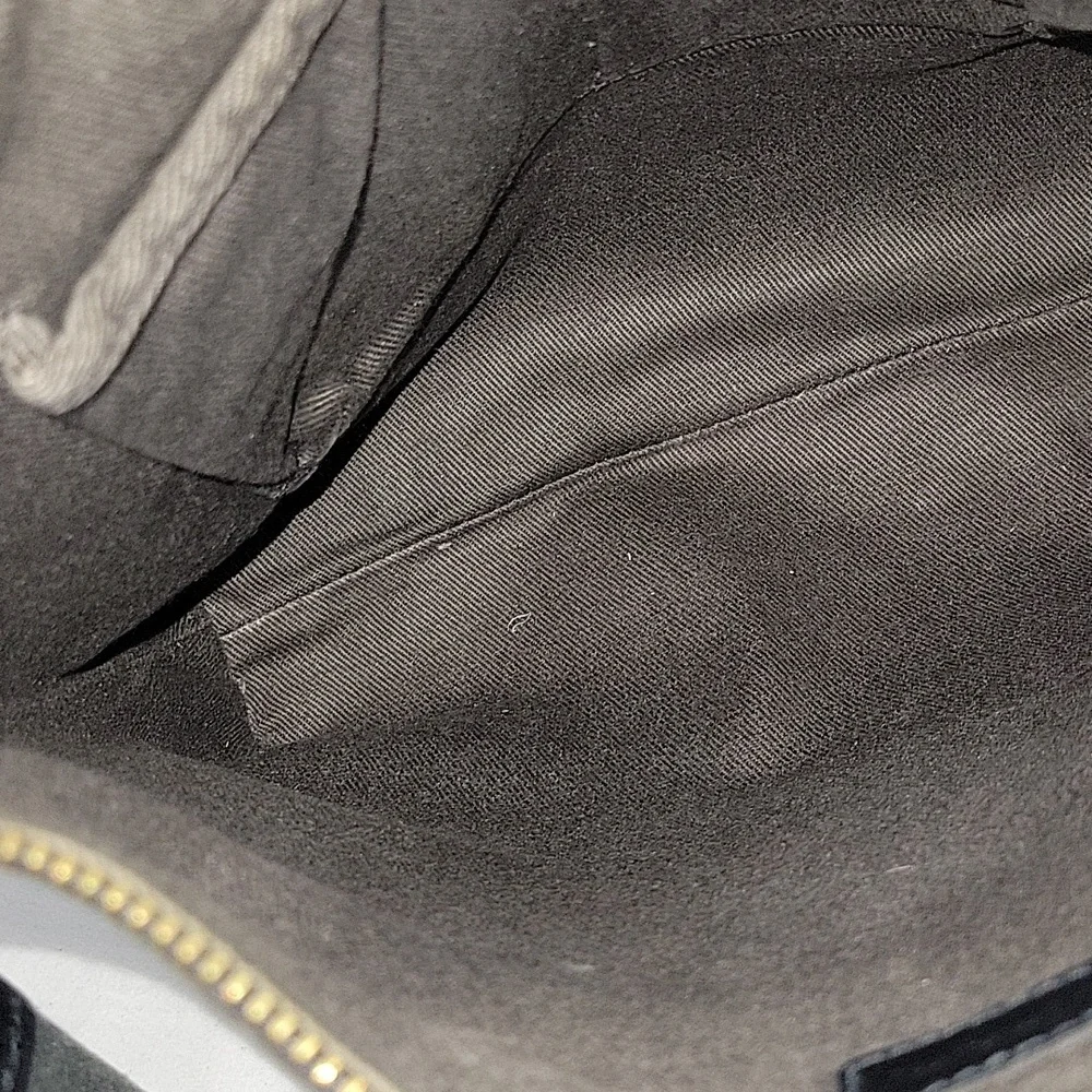 Madewell Small Black Leather Tote Crossbody Bag